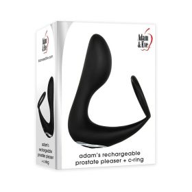 Adam & Eve Adam''s Rechargeable Prostate Pleaser + c ring