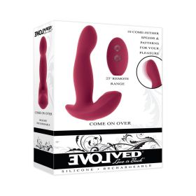 Evolved Come On Over Rechargeable Silicone Remote Controlled Come