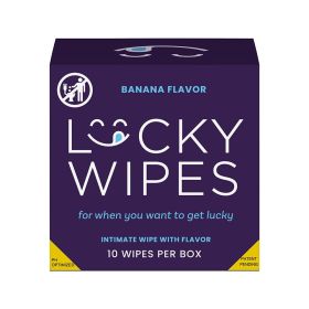 Sweetums Lucky Wipes Banana Flavor 10