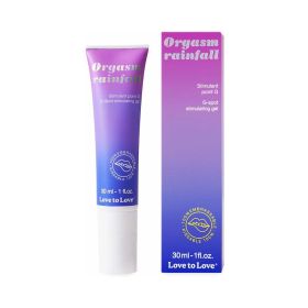 Love to Love Orgasm Rainfall G Spot Stimulating Gel 1 oz.