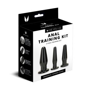 Me You Us Anal Training Kit 3 Piece Plug Set