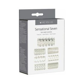 Me You Us Sensational Seven Textured Sleeves 7 Piece Set