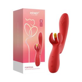 Honey Play Box Fortexa App Controlled Kinky Finger Flapping Dual Stimulator Red