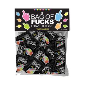 Bag Of Fucks I Have To Give Bag of 25