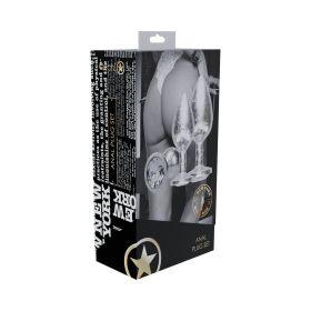 Ouch! International New York Collection Metal Anal Plug Set Silver