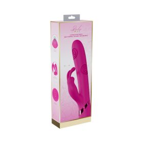 VIVE Mimi Rechargeable G Spot Vibrating and Tapping Rabbit Pink