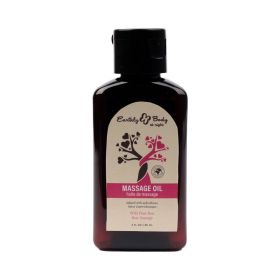 Earthly Body At Night Aphrodisiac Massage Oil Wild Pink Rose