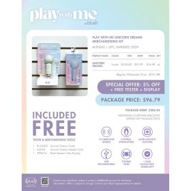 Play With Me Unicorn Dreams Merchandising Kit