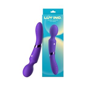 Luv Inc De39: Double Ended Luv Wand Dark Purple