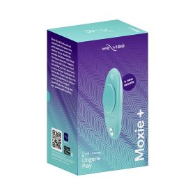 We Vibe Moxie+ Wearable Clitoral Vibrator Teal