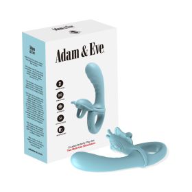 Adam & Eve Couples Butterfly Play Set Two Multi Use Stimulators