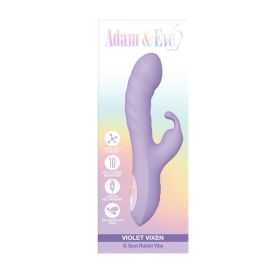 Adam & Eve Violet Vixen G Spot Rabbit Vibe