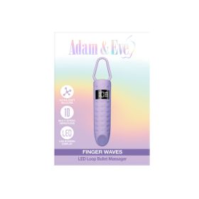 Adam & Eve Finger Waves LED Bullet Vibe