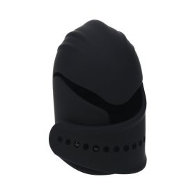 LEVELZ Adjustable Vibrating Silicone Penis Head Stimulator Black