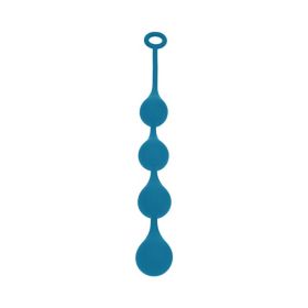 LEVELZ Waterdrop Silicone Anal Balls Large 40 mm Teal