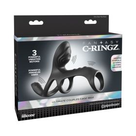 Fantasy C Ringz Ultimate Couples Cage Max Black