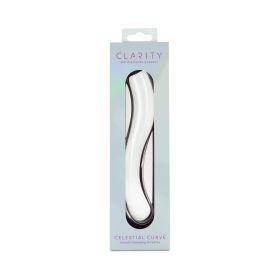 Clarity Celestial Curve Glass Dildo