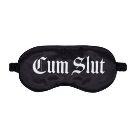 Ouch! Cum Slut Printed Mask Satin