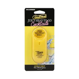 GoodHead Juicy Head Cocktails Dry Mouth Spray To Go Lemon Drop