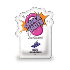 Smack Tarts Lickable Lube Sour Grape 3 ml Pouch