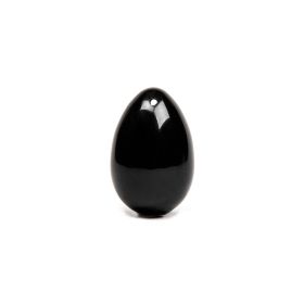 Chakrubs Xaga Yoni Egg Obsidian (drilled)