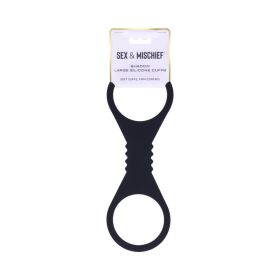 Sportsheets Sex & Mischief Shadow Large Silicone Cuffs