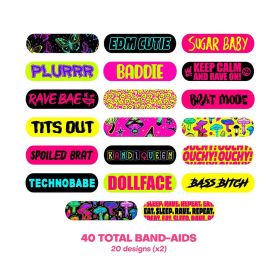 Ouchie Stix by Neva Nude Plur Vibes Bandages 40