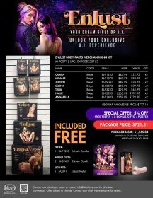 Enlust Body Parts Merchandising Kit