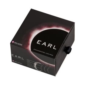 Mystim Earl Brushed Stainless Steel Cock Ring 48mm
