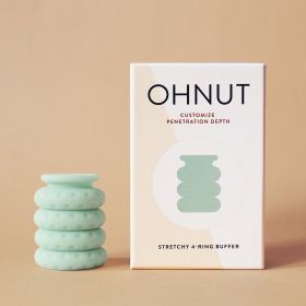 Ohnut Depth Limiting Rings 4 Pack Jade