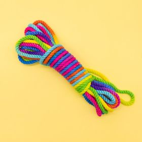 Emojibator Unicorn Rainbow Bondage Rope 26.25 ''