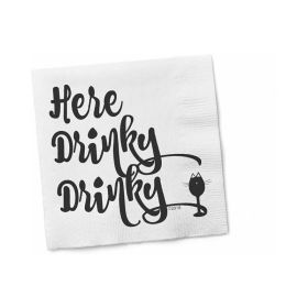 Twisted Wares Here Drinky Drinky Napkins 20