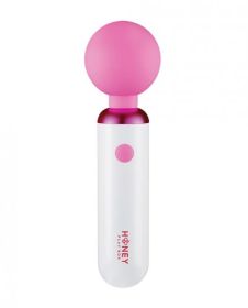 Pomi Wand Clit Tease Vibrating Wand - White