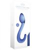 Chrystalino Champ Wand Blue Glass Dildo