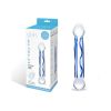 Glas 6.5in Full Tip Textured Glas Dildo
