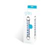 Glas 6.55in Spiral Glass Beaded Dildo