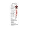 A&e Eve's Twisted Crystal Glass Dildo Red