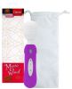 Mystic wand silicone massager - hot pink