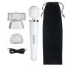 Cloud 9 Health & Wellness Wand Massager Kit 30 Function White