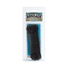Bondage Rope Cotton (Option: (Black))