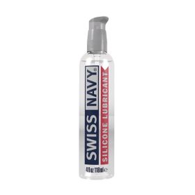 Swiss Navy Silicone Lubricant (Option: 4 oz.)