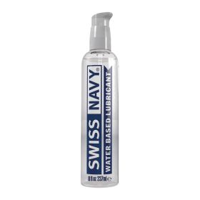 Swiss Navy Water Based Lubricant (Option: 8 oz.)