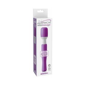 Mini Wanachi Waterproof Massager Flexible Silicone Wand Vibrator (Option: Purple)