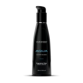 Wicked Aqua Water Based Lubricant (Option: 4 oz.)