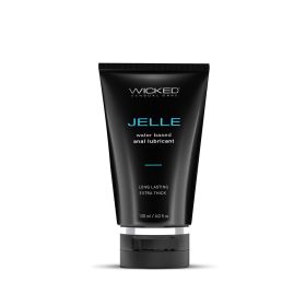 Wicked Jelle Water Based Anal Lubricant (Option: 4 oz.)