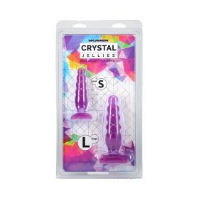 Crystal Jellies   Anal Delight Trainer Kit (Option: Purple)