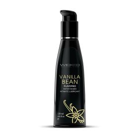 Wicked Aqua Vanilla Bean Water Based Lubricant (Option: 4 oz.)