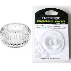 Ribbed Ring (Option: Clear)