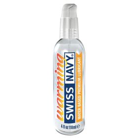 Swiss Navy Warming Water Based Lubricant (Option: 4 oz.)