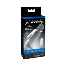 Fantasy X tensions Vibrating Cock (Option: Sling Clear)